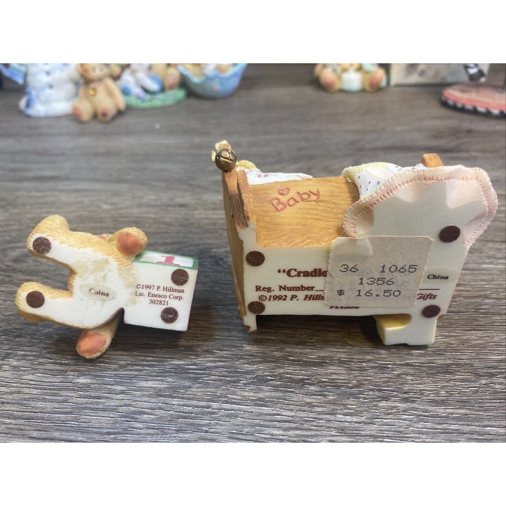 Lot Of 10 Enesco Cherished Teddies From 1992 to 1998, 2 Boxes Birthday, Carousel - Picture 14 of 16